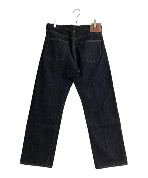 TCB jeans（ティーシービー ジーンズ）TCB jeans (ティーシービー ジーンズ) xxモチーフデニムストレートパンツ インディゴ サイズ:34の古着・服飾アイテム