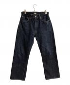 WAREHOUSEウエアハウス）の古着「DUCK DIGGER デニムパンツ」｜インディゴ