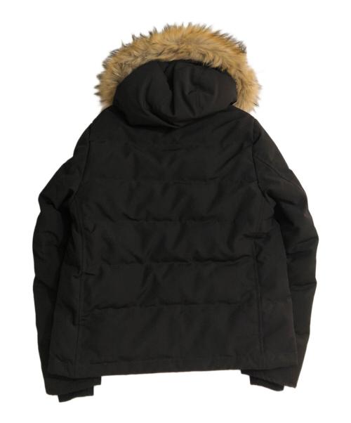 DANTON（ダントン）DANTON (ダントン) ファー付 ショート丈ダウンジャケット ブラック サイズ:Mの古着・服飾アイテム