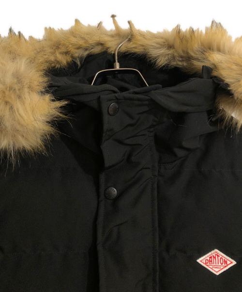 DANTON（ダントン）DANTON (ダントン) ファー付 ショート丈ダウンジャケット ブラック サイズ:Mの古着・服飾アイテム