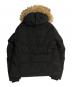 DANTON (ダントン) ファー付 ショート丈ダウンジャケット ブラック サイズ:M：18000円