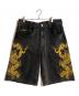 Fack Up Clothes（ファック アップ クローズ）の古着「dragon jorts shorts/ドラゴンジョーツショーツ」｜グレー