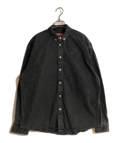 SUPREME（シュプリーム）Supreme (シュプリーム) Small Box Denim Shirt/スモールボックスデニムシャツ グレー サイズ:Mの古着・服飾アイテム