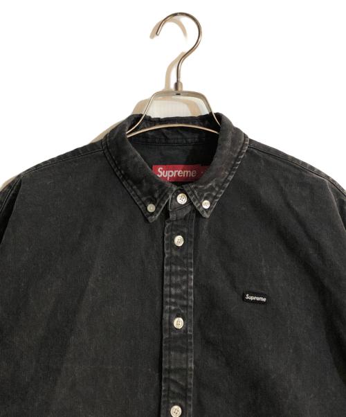SUPREME（シュプリーム）Supreme (シュプリーム) Small Box Denim Shirt/スモールボックスデニムシャツ グレー サイズ:Mの古着・服飾アイテム