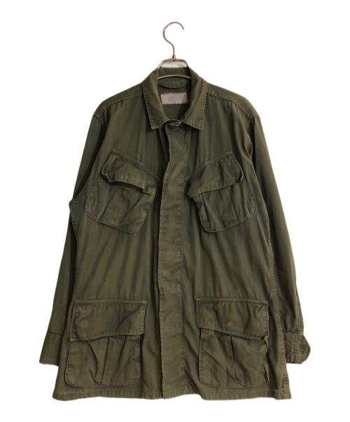 US ARMY（ユーエスアーミー）US ARMY (ユーエスアーミー) 3rdジャングルファティーグジャケット グリーン サイズ:Sの古着・服飾アイテム