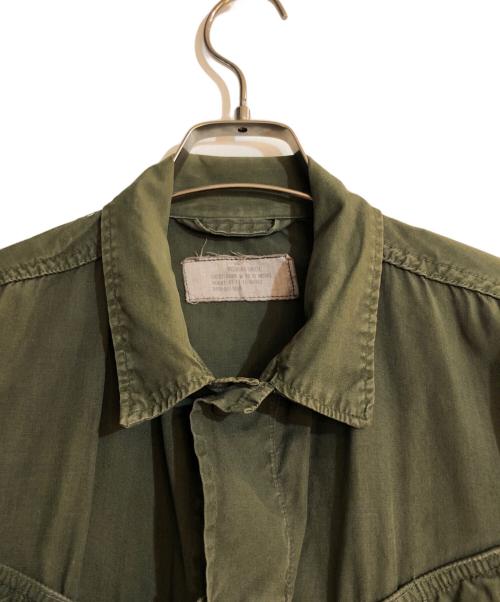 US ARMY（ユーエスアーミー）US ARMY (ユーエスアーミー) 3rdジャングルファティーグジャケット グリーン サイズ:Sの古着・服飾アイテム