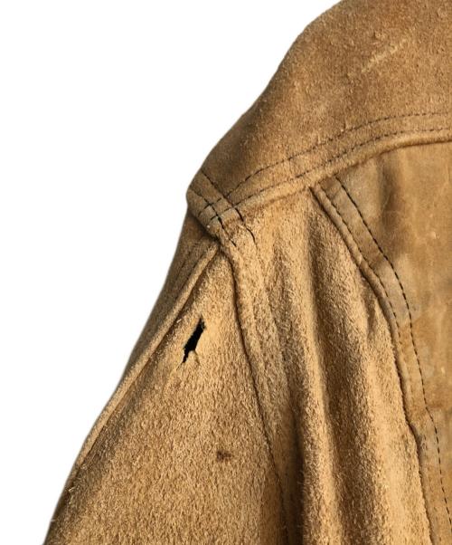 LEVI'S（リーバイス）LEVI'S (リーバイス) 3rd TYPE スウェードレザー トラッカージャケット ブラウン サイズ:不明の古着・服飾アイテム