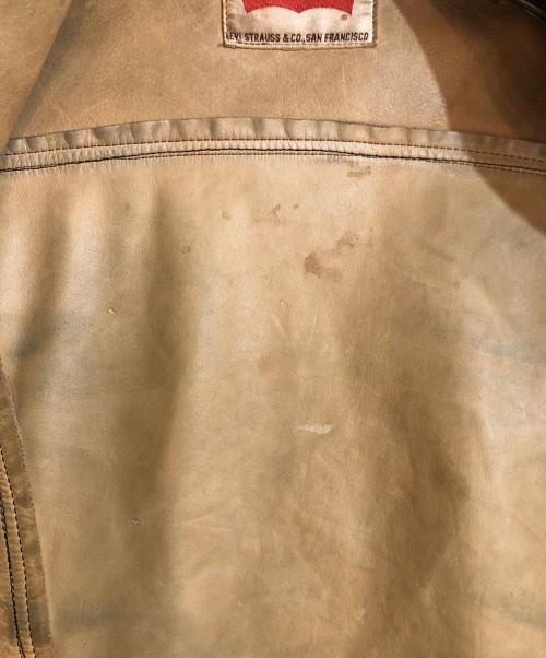 LEVI'S（リーバイス）LEVI'S (リーバイス) 3rd TYPE スウェードレザー トラッカージャケット ブラウン サイズ:不明の古着・服飾アイテム