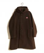 DANTONダントン）の古着「wool mosser hood/ウールモッサーフード」｜ブラウン