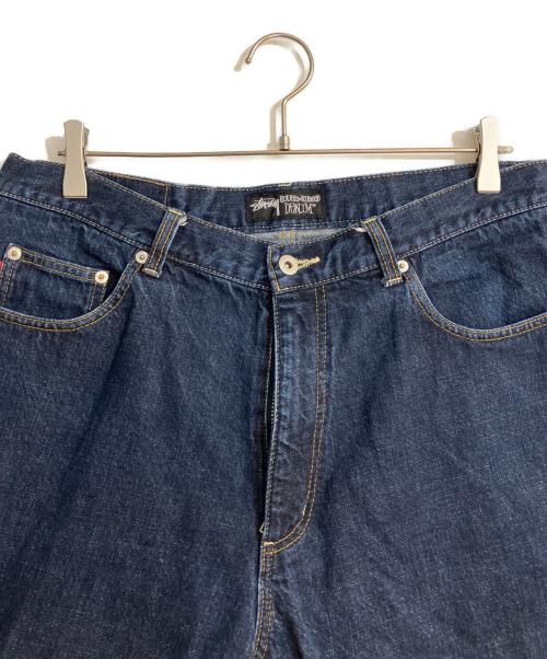 stussy（ステューシー）stussy (ステューシー) デニムハーフパンツ インディゴ サイズ:W34の古着・服飾アイテム