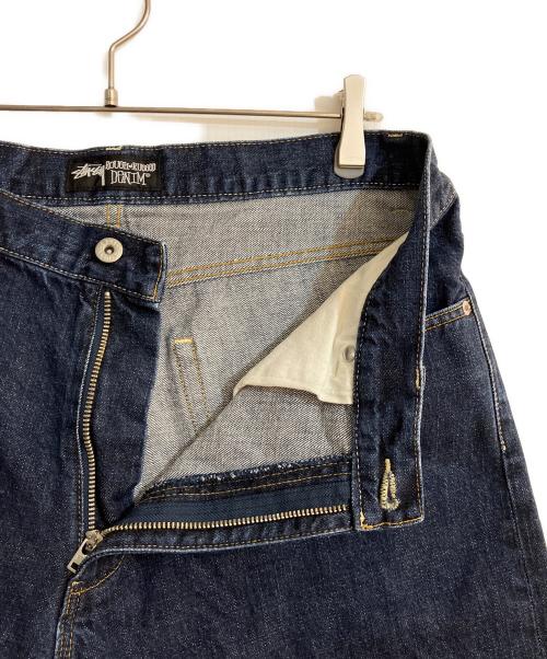stussy（ステューシー）stussy (ステューシー) デニムハーフパンツ インディゴ サイズ:W34の古着・服飾アイテム