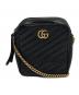 GUCCI（グッチ）の古着「GGマーモントチェーンショルダーバッグ」｜ブラック