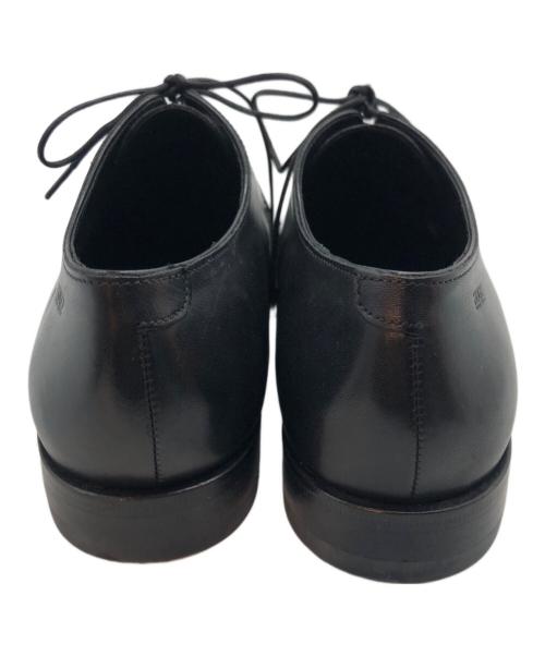 HUGO BOSS（ヒューゴ ボス）HUGO BOSS (ヒューゴ ボス) プレーントゥシューズ ブラック サイズ:6の古着・服飾アイテム