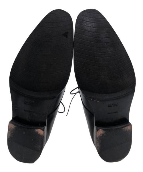 HUGO BOSS（ヒューゴ ボス）HUGO BOSS (ヒューゴ ボス) プレーントゥシューズ ブラック サイズ:6の古着・服飾アイテム