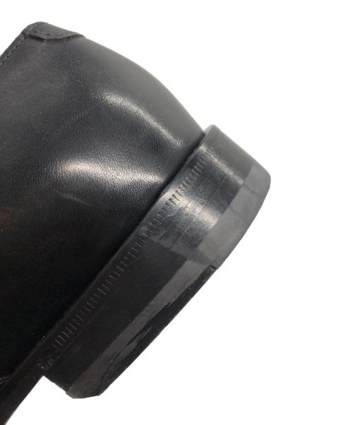 HUGO BOSS（ヒューゴ ボス）HUGO BOSS (ヒューゴ ボス) プレーントゥシューズ ブラック サイズ:6の古着・服飾アイテム