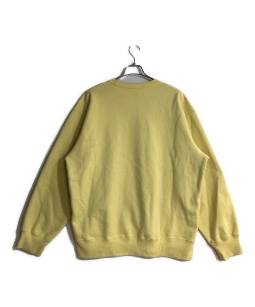 SUPREME（シュプリーム）Supreme (シュプリーム) Box Logo Crewneck Pale Yellow／ボックス ロゴ クルーネック 