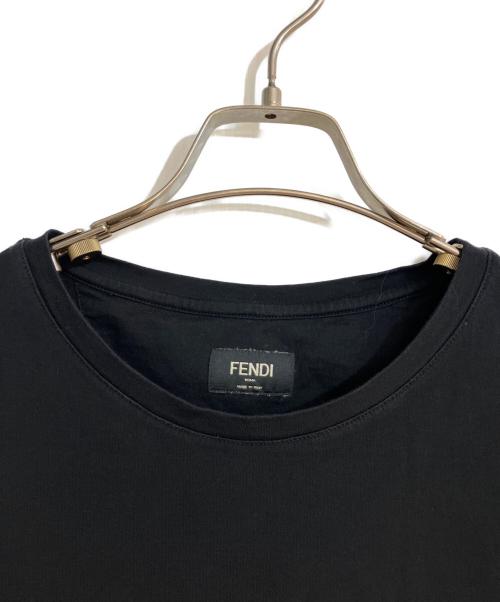 FENDI（フェンディ）FENDI (フェンディ) モンスターバッグバグズTシャツ ブラック サイズ:Ｌの古着・服飾アイテム