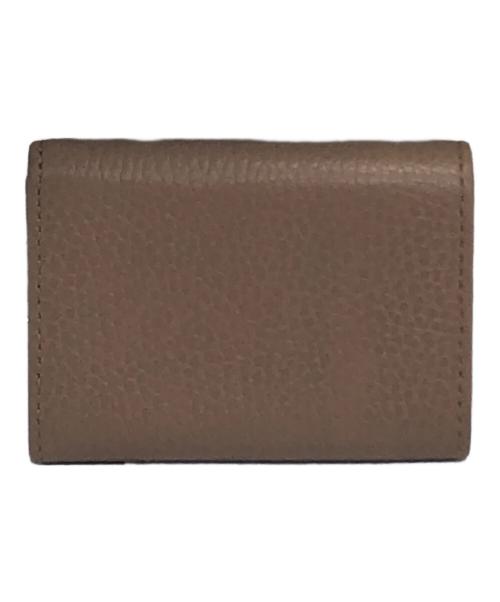 GUCCI（グッチ）GUCCI (グッチ) 3つ折り財布 ブラウンの古着・服飾アイテム