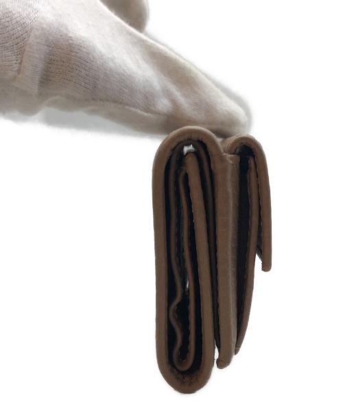 GUCCI（グッチ）GUCCI (グッチ) 3つ折り財布 ブラウンの古着・服飾アイテム