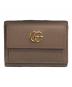 GUCCI（グッチ）の古着「3つ折り財布」｜ブラウン