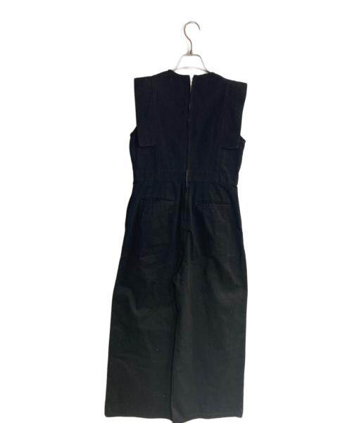 CLANE（クラネ）CLANE (クラネ) SQUARE SLEEVE DENIM ALL IN ONE ブラック サイズ:1の古着・服飾アイテム