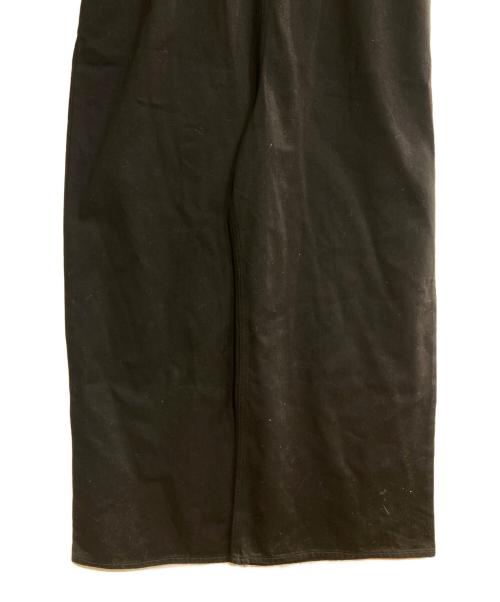 CLANE（クラネ）CLANE (クラネ) SQUARE SLEEVE DENIM ALL IN ONE ブラック サイズ:1の古着・服飾アイテム