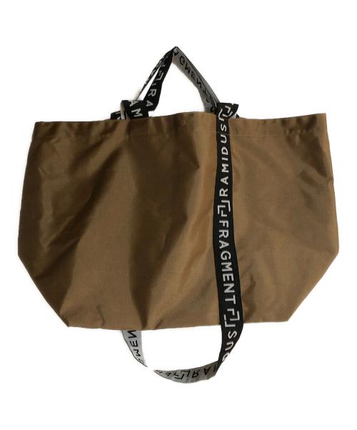 RAMIDUS（ラミダス）RAMIDUS (ラミダス) FRAGMENT DESIGN (フラグメントデザイン) ナイロントートバッグ ブラウンの古着・服飾アイテム