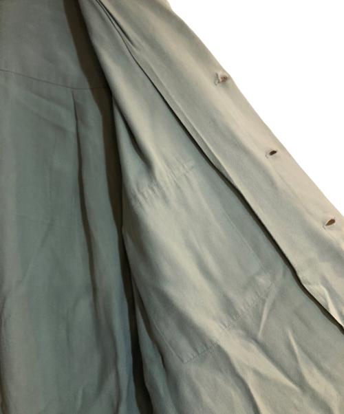 HENDAN（ヘンデン）HENDAN (ヘンデン) TALL BOY ヴィンテージオープンカラーシャツ スカイブルー サイズ:Lの古着・服飾アイテム