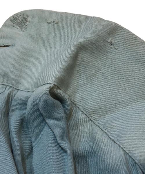 HENDAN（ヘンデン）HENDAN (ヘンデン) TALL BOY ヴィンテージオープンカラーシャツ スカイブルー サイズ:Lの古着・服飾アイテム