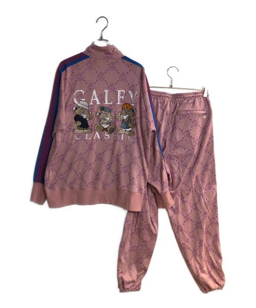 GALFY（ガルフィー）GALFY (ガルフィー) 紋紋 SET UP 極 セットアップトラックスーツ ピンク サイズ:Mの古着・服飾アイテム