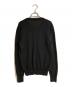 Dior Homme (ディオール オム) Vネックストライプニット ブラック サイズ:Ｍ：15000円