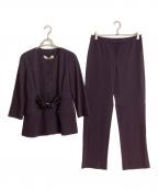 VALENTINOヴァレンティノ）の古着「ウールセットアップスーツ」｜パープル
