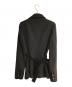 VALENTINO (ヴァレンティノ) ベルベットカラー同ボタンジャケット ブラック サイズ:Ｌ：10000円