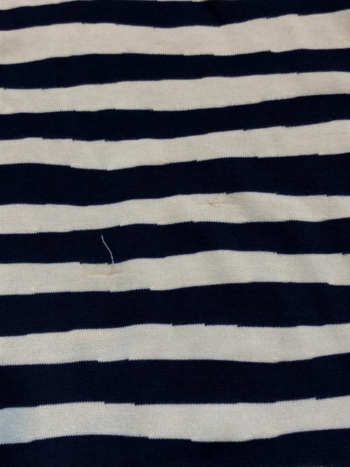 BALENCIAGA（バレンシアガ）BALENCIAGA (バレンシアガ) ランダムボーダーミニワンピース ベージュ サイズ:44の古着・服飾アイテム