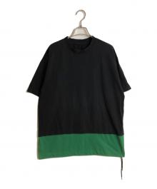 MARNI（マルニ）の古着「ドローストリングカットソー」｜グリーン