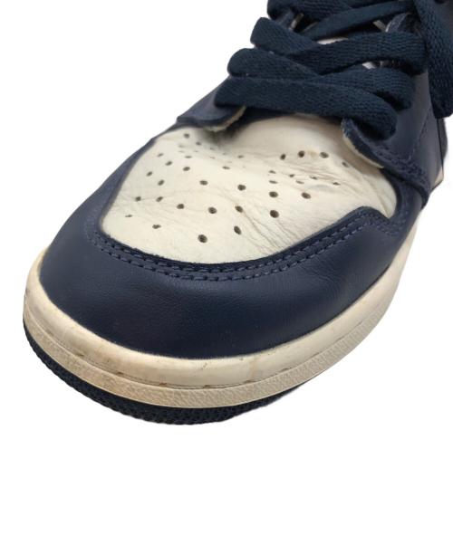 NIKE（ナイキ）NIKE (ナイキ) エアジョーダン1 レトロ ハイ OG ブルー サイズ:27の古着・服飾アイテム