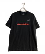 STABRIDGE×DISK UNIONスタブリッジ×ディスクユニオン）の古着「プリントTシャツ」｜ブラック