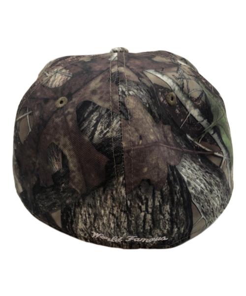 SUPREME（シュプリーム）Supreme (シュプリーム) New Era (ニューエラ) Breast Cancer Awareness Box Logo グリーン サイズ:7 2/1の古着・服飾アイテム