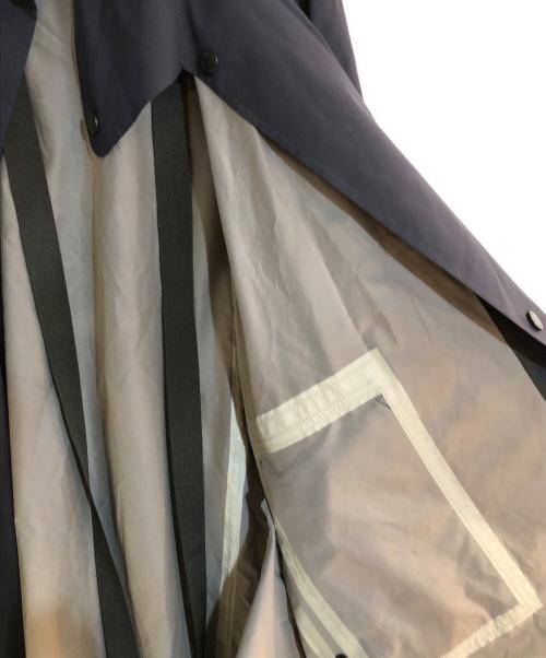 HYKE（ハイク）HYKE (ハイク) PERTEX MILITARY COAT/パーテックスミリタリーコート ネイビー サイズ:Sの古着・服飾アイテム