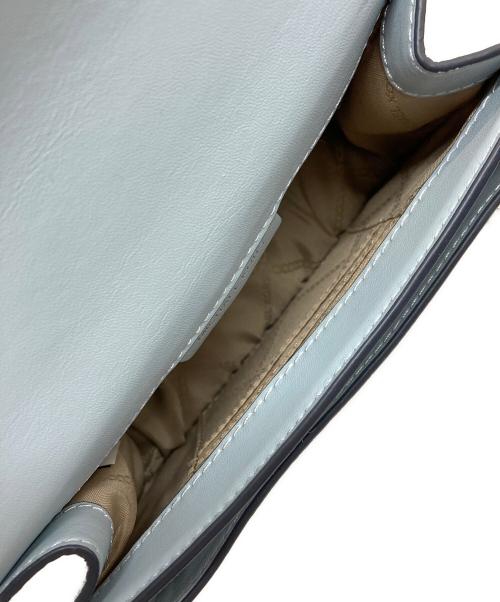 MICHAEL KORS（マイケル・コース）MICHAEL KORS (マイケル・コース) MKチェーンショルダーバッグ ブルーの古着・服飾アイテム