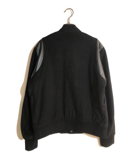 EMPORIO ARMANI（エンポリオアルマーニ）EMPORIO ARMANI (エンポリオアルマーニ) ウールカシミヤボンバージャケット ブラック サイズ:48の古着・服飾アイテム