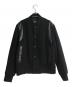 EMPORIO ARMANI（エンポリオアルマーニ）の古着「ウールカシミヤボンバージャケット」｜ブラック