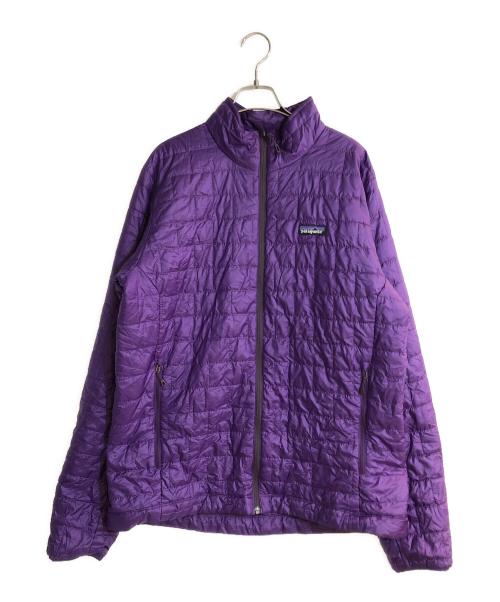 Patagonia（パタゴニア）Patagonia (パタゴニア) メンズ・ナノ・パフ・ジャケット パープル サイズ:Ｌの古着・服飾アイテム