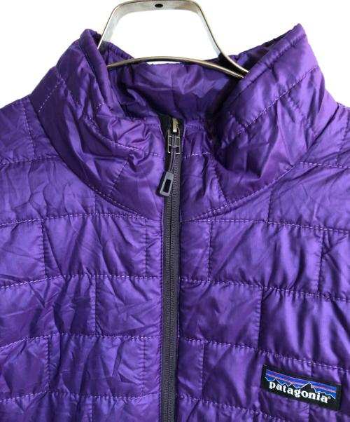Patagonia（パタゴニア）Patagonia (パタゴニア) メンズ・ナノ・パフ・ジャケット パープル サイズ:Ｌの古着・服飾アイテム