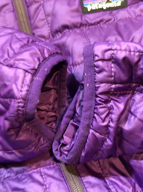 Patagonia（パタゴニア）Patagonia (パタゴニア) メンズ・ナノ・パフ・ジャケット パープル サイズ:Ｌの古着・服飾アイテム