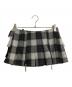 theredthread (ザレッドスレッド) S half mini skirt bug check/ハーフミニスカートバグチェック ブラック サイズ:S：10000円