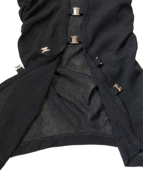 melt the lady（メルトザレディ）MELT THE LADY (メルトザレディ) sheer hook tops ブラック サイズ:FREE 未使用品の古着・服飾アイテム