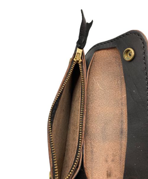 TUSH（タッシュ）TUSH (タッシュ) Trucker Wallet/トラッカーウォレット ブラックの古着・服飾アイテム