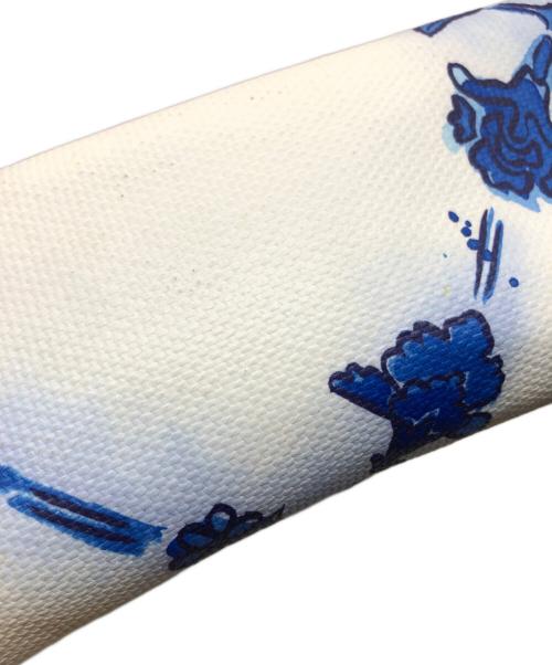 Vivienne Westwood（ヴィヴィアンウエストウッド）Vivienne Westwood (ヴィヴィアンウエストウッド) バードプリントトートバッグ ブルーの古着・服飾アイテム