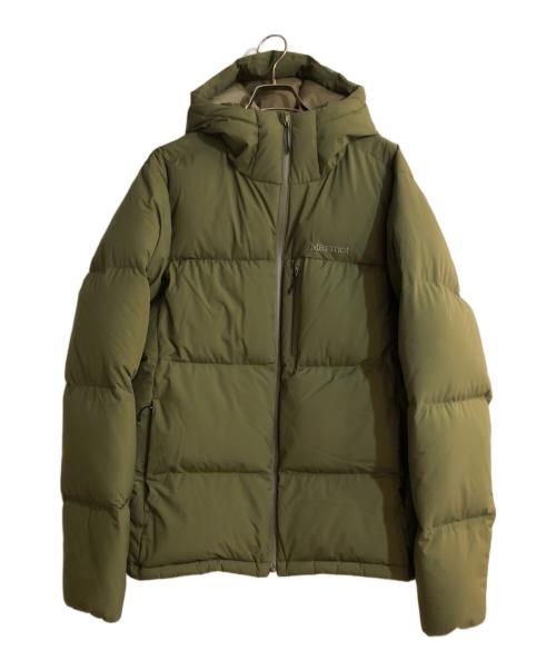 MARMOT（マーモット）Marmot (マーモット) Monsoon Down Parka/モンスーンダウンパーカー グリーン サイズ:Lの古着・服飾アイテム